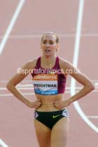 Laura Weightman (Morpeth) after finishing 4th in the 1500 metres at the Glasgow Diamond League. Photo: David T. Hewitson/Sports for All Pics